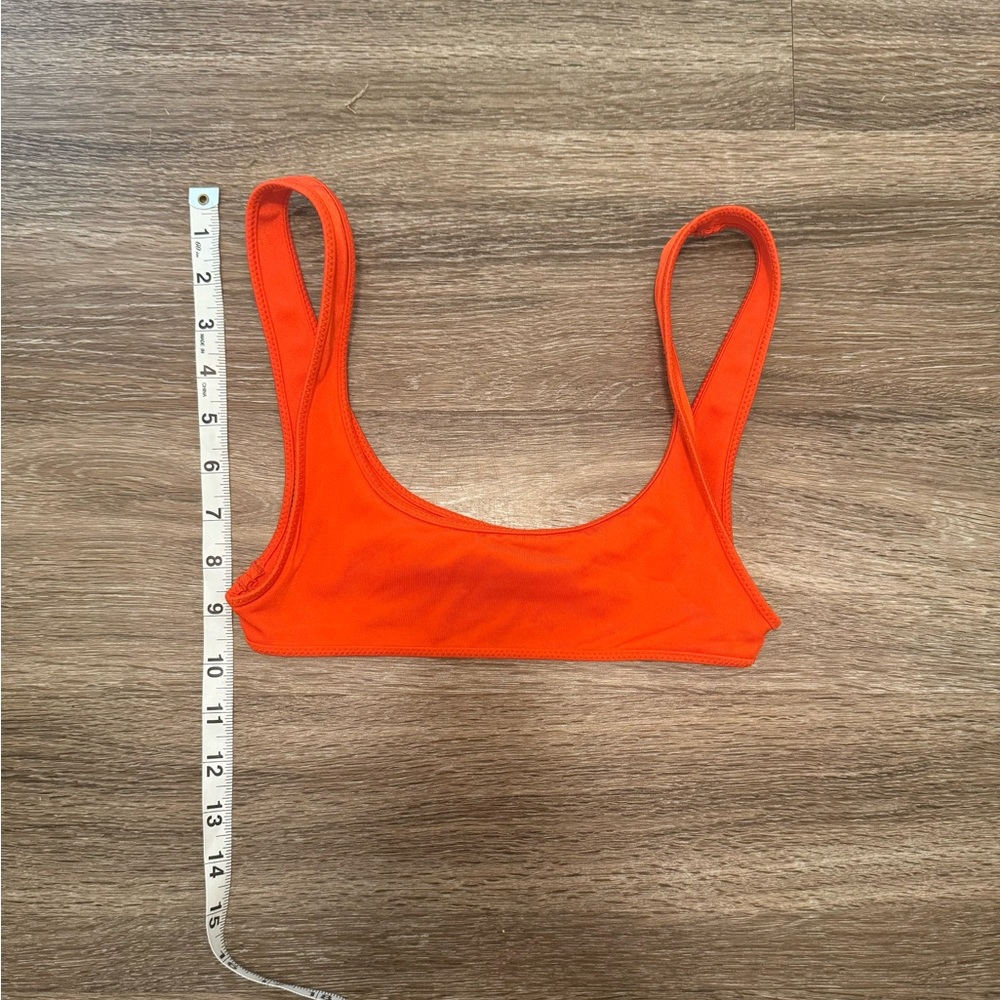 Triangl Swimwear Gia Orange Bikini Top | Women’s Small - Picture 4 of 8